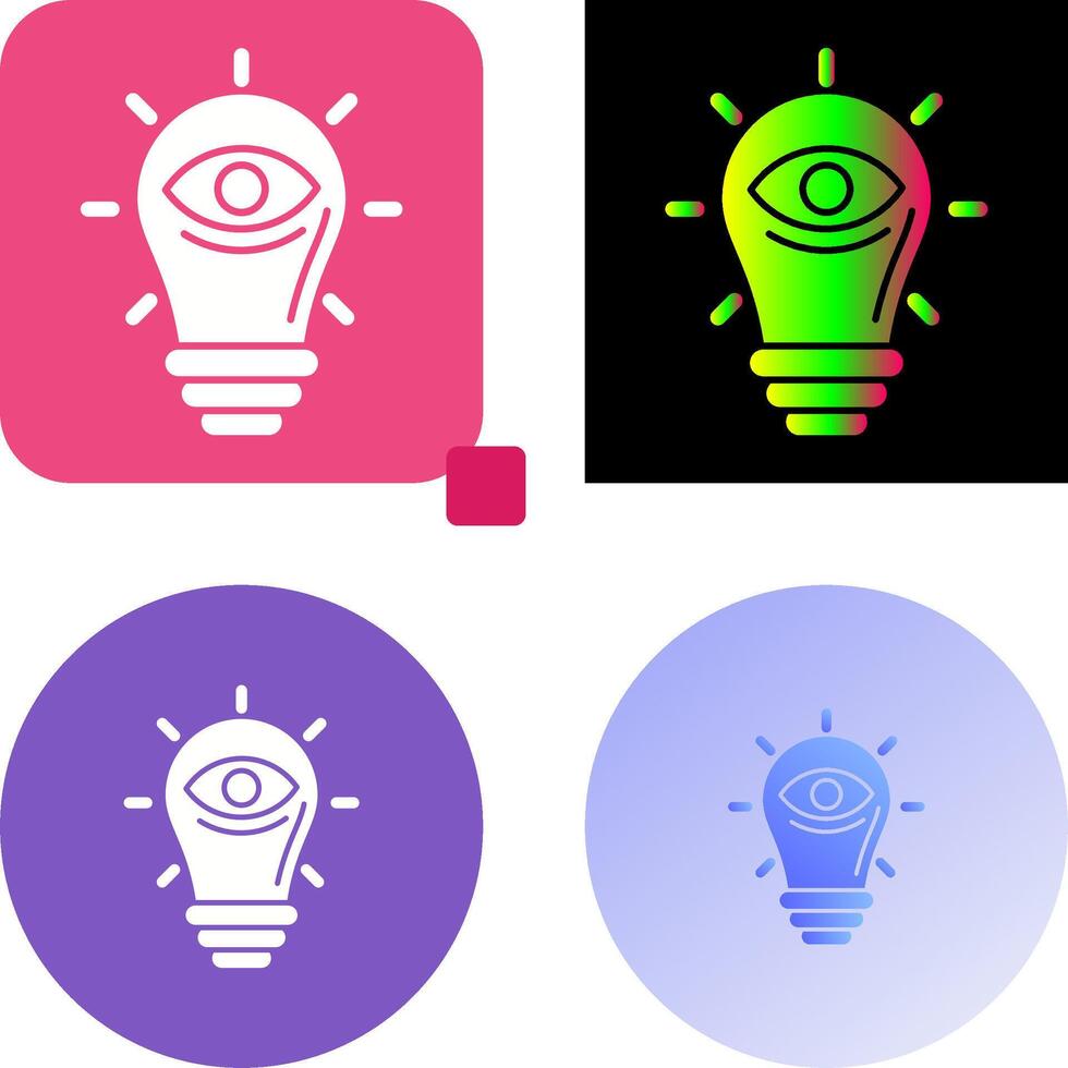 visionary Icon Design vector