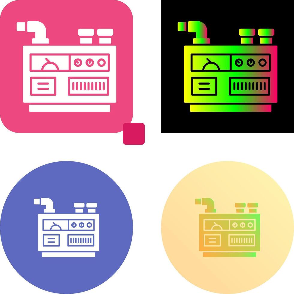 Generator Icon Design vector