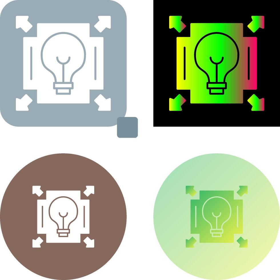 Diffusion Icon Design vector