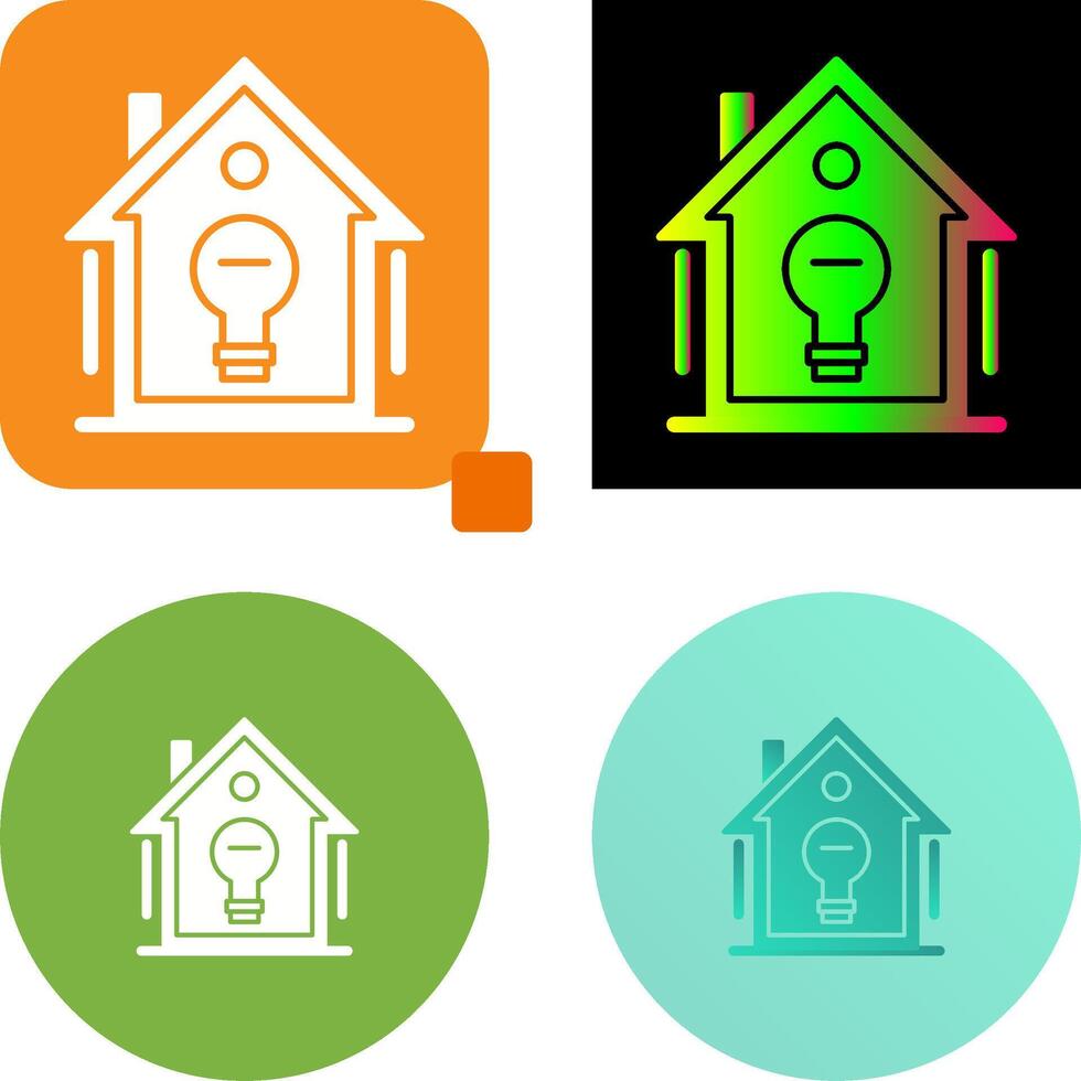 Home Automation Icon Design vector