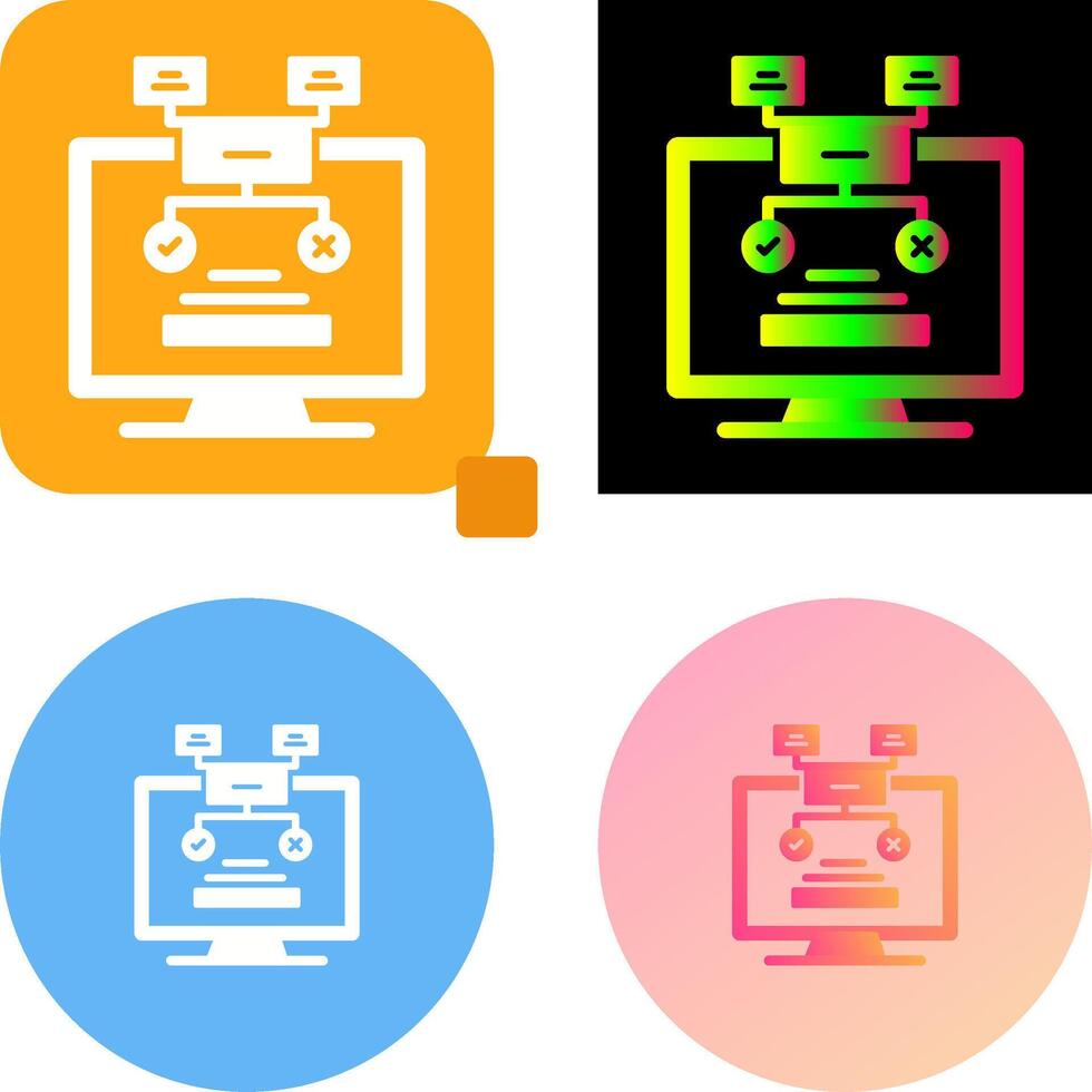 Methodology Icon Design vector