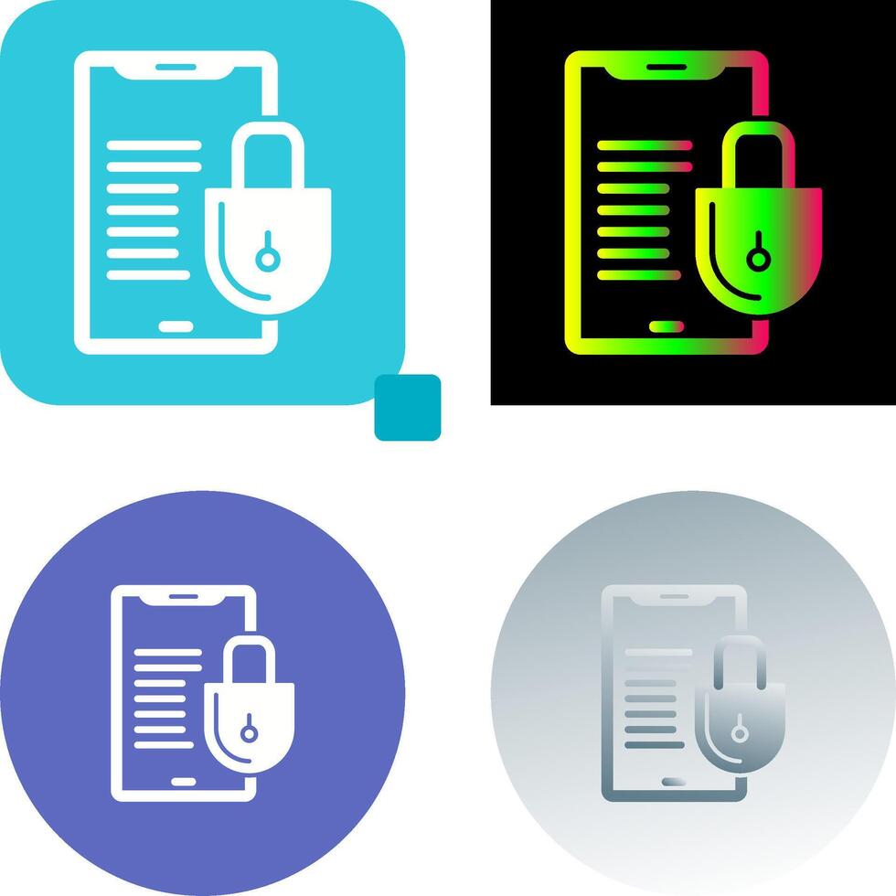 Smart Phone Icon Design vector