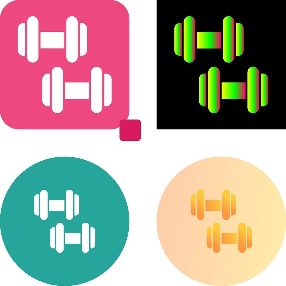 Exercise Icon Design vector