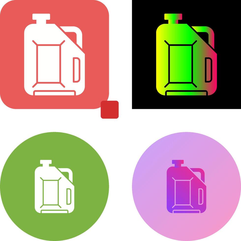 Jerrycan Icon Design vector