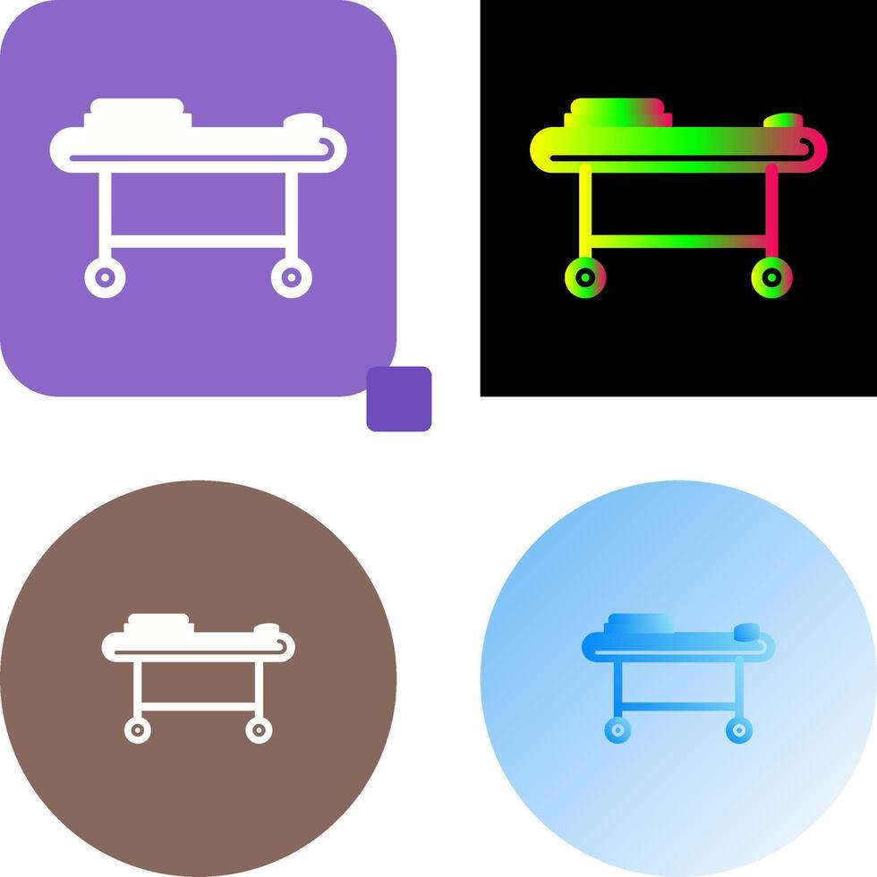 Stretcher Icon Design vector