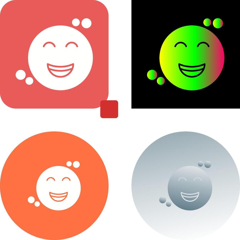 Happy Icon Design vector