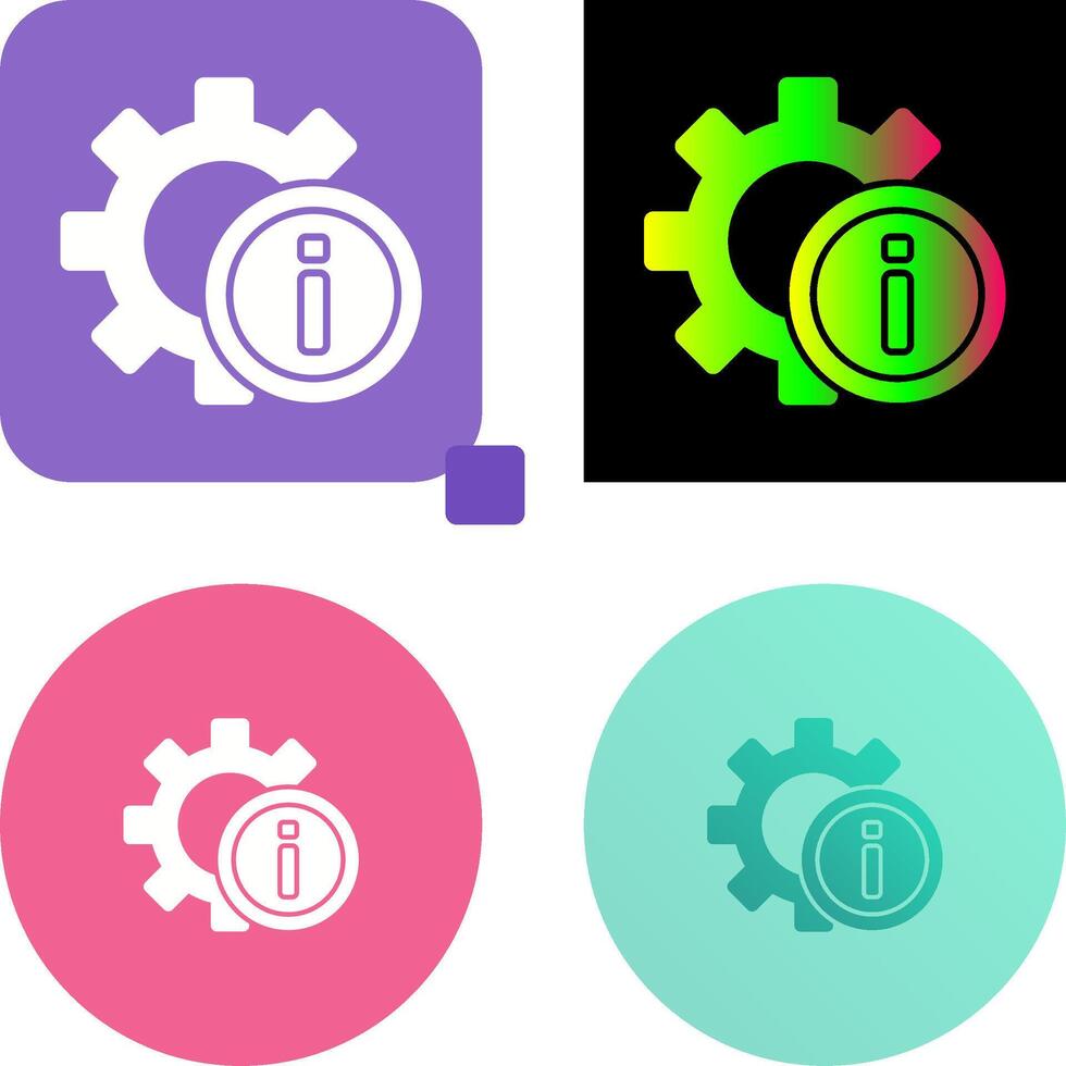 Setting Icon Design vector