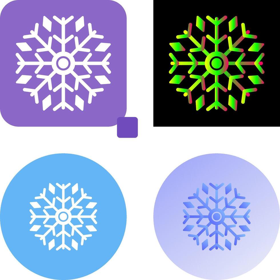 Ice Icon Design vector