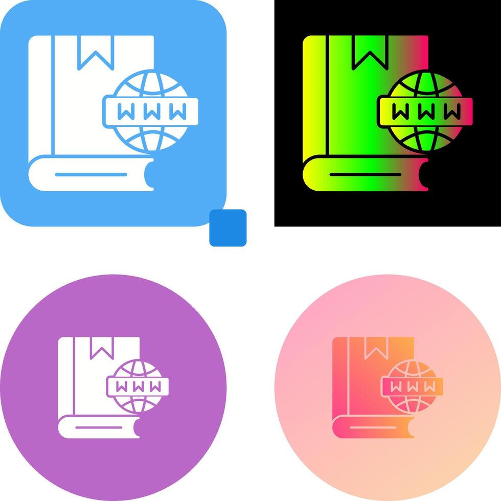 Website Icon Design vector