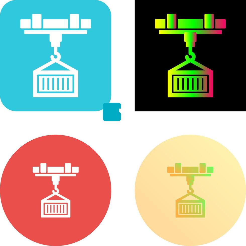Crane Icon Design vector