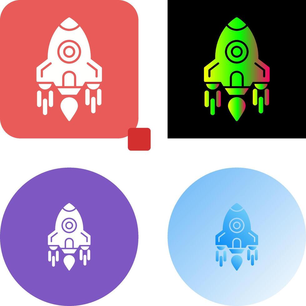 Rocket Icon Design vector