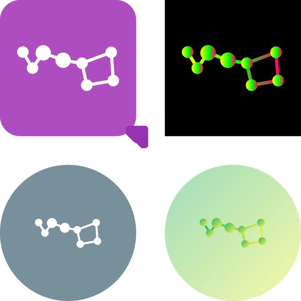 Big Dipper Icon Design vector