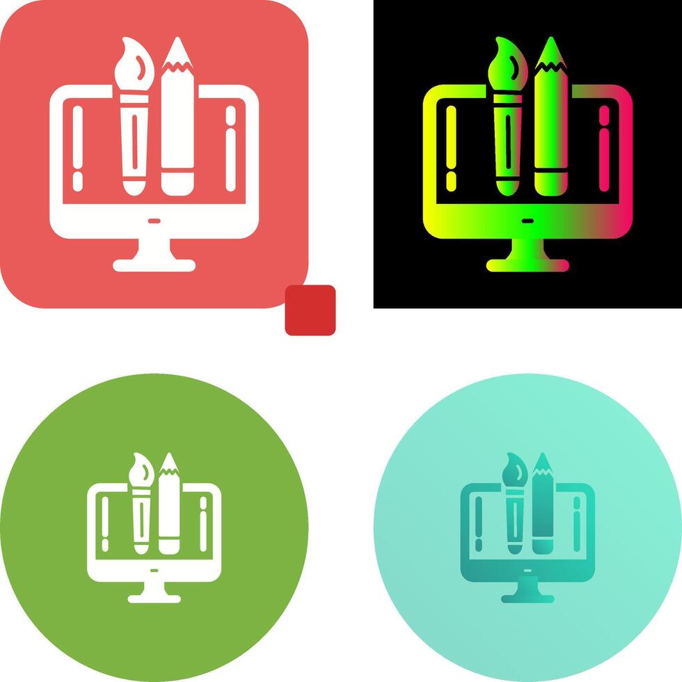 Creatie Design Icon Design vector