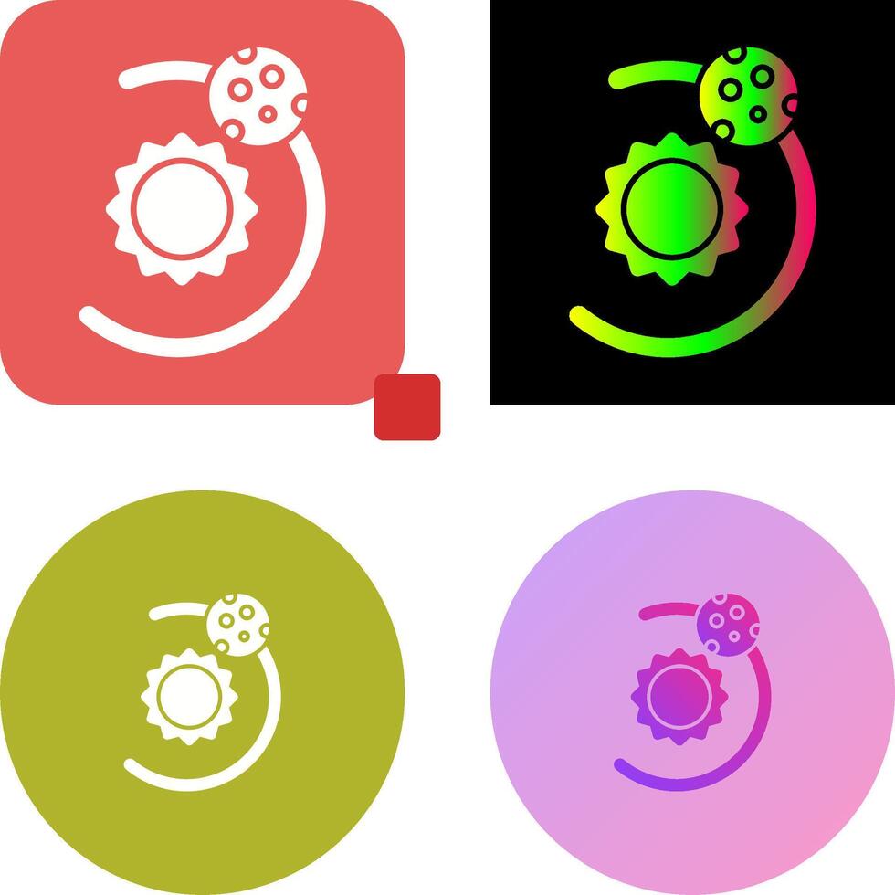 Orbit Icon Design vector
