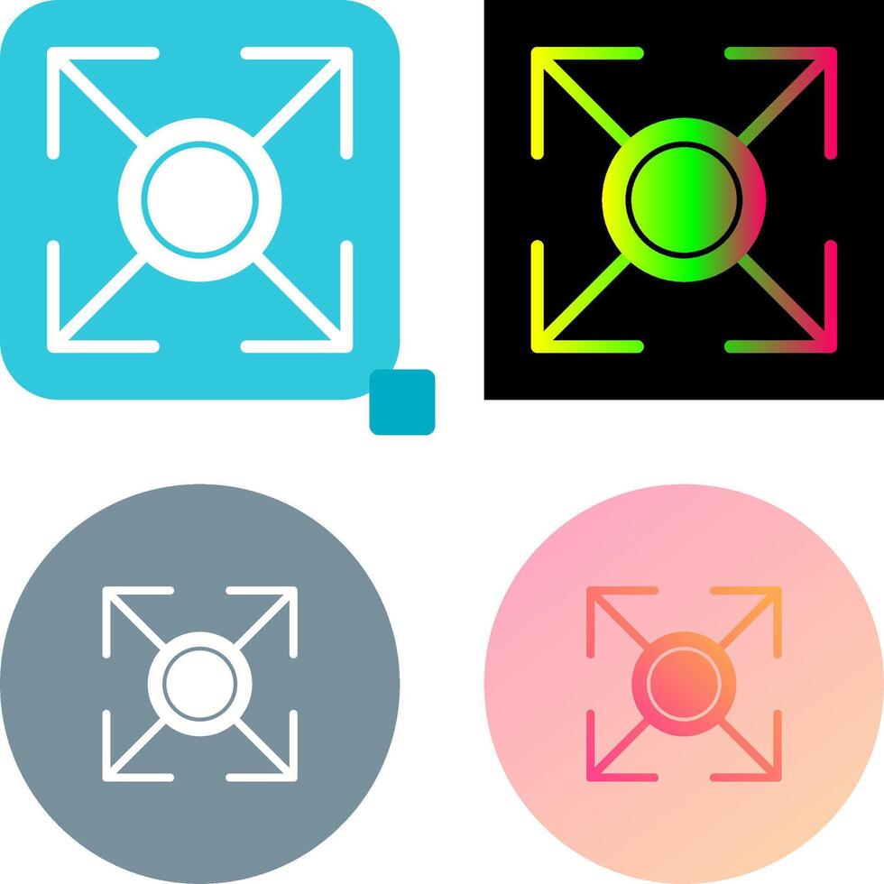 Expand Icon Design vector
