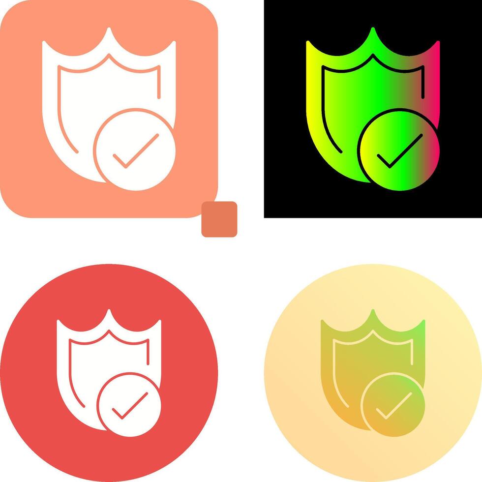 Protection Icon Design vector