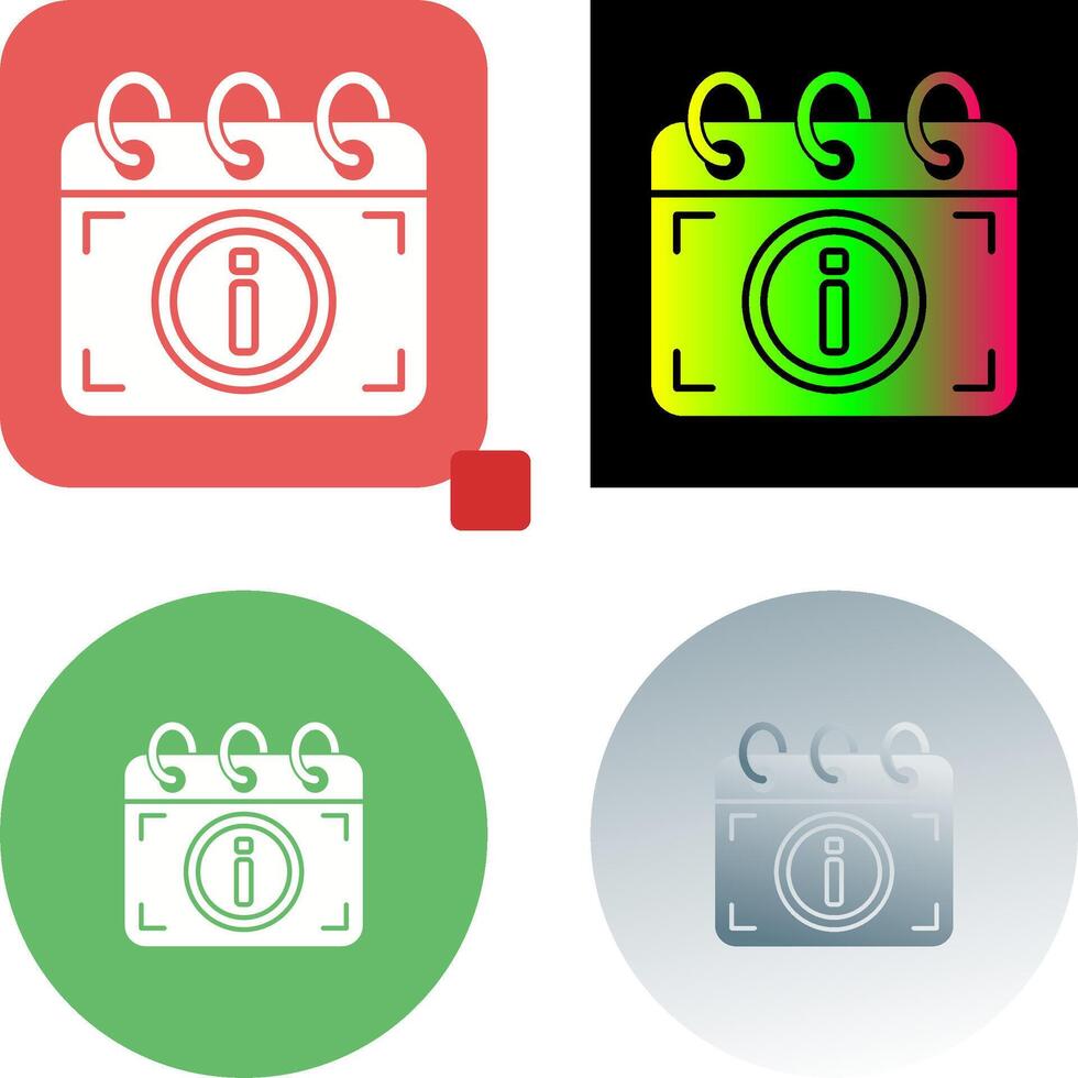 Calendar Icon Design vector