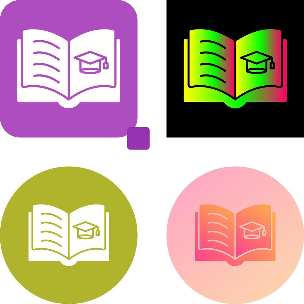 Open Book Icon Design vector