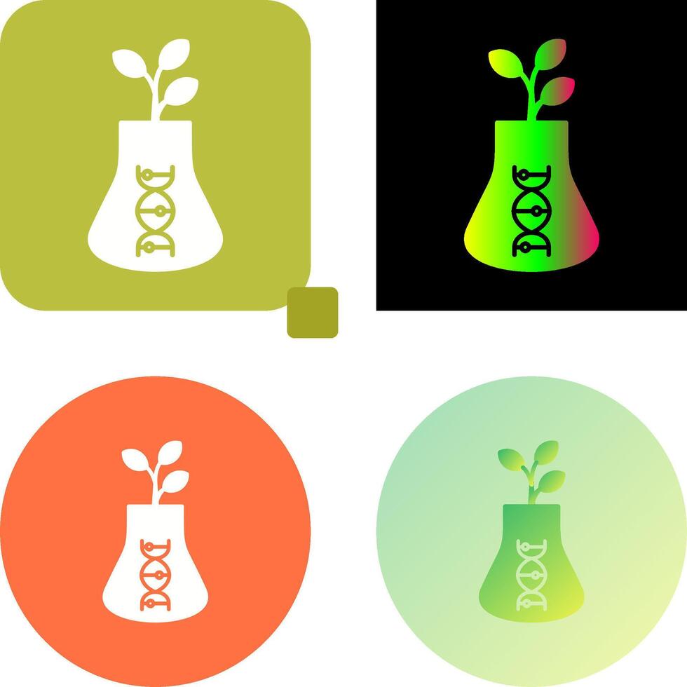 Biology Icon Design vector