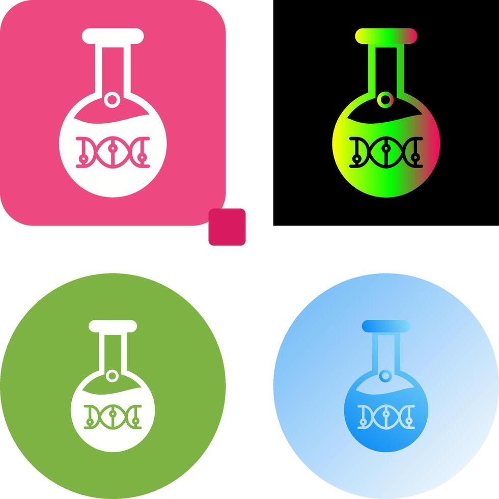 Dna Icon Design vector