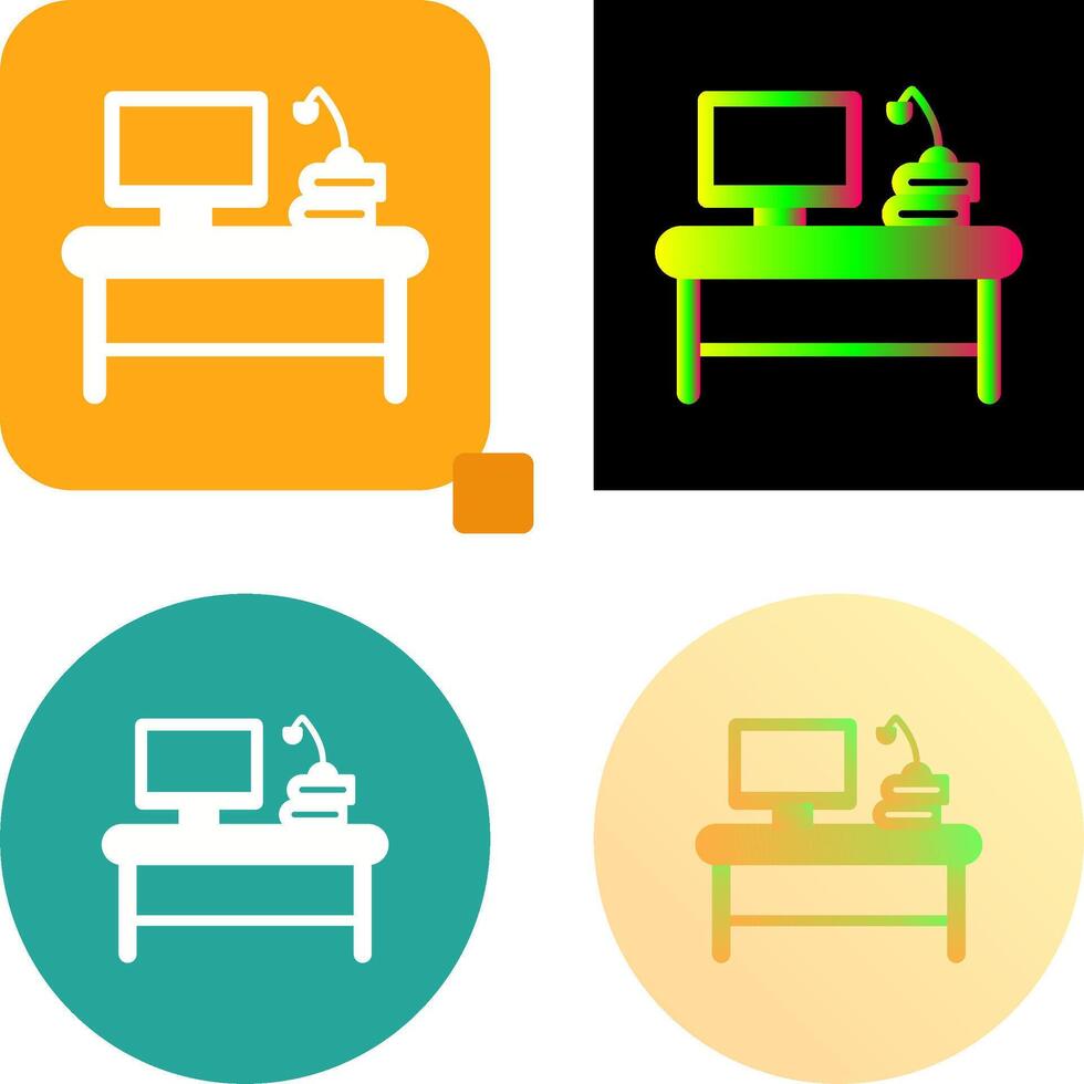 Desktop Icon Design vector