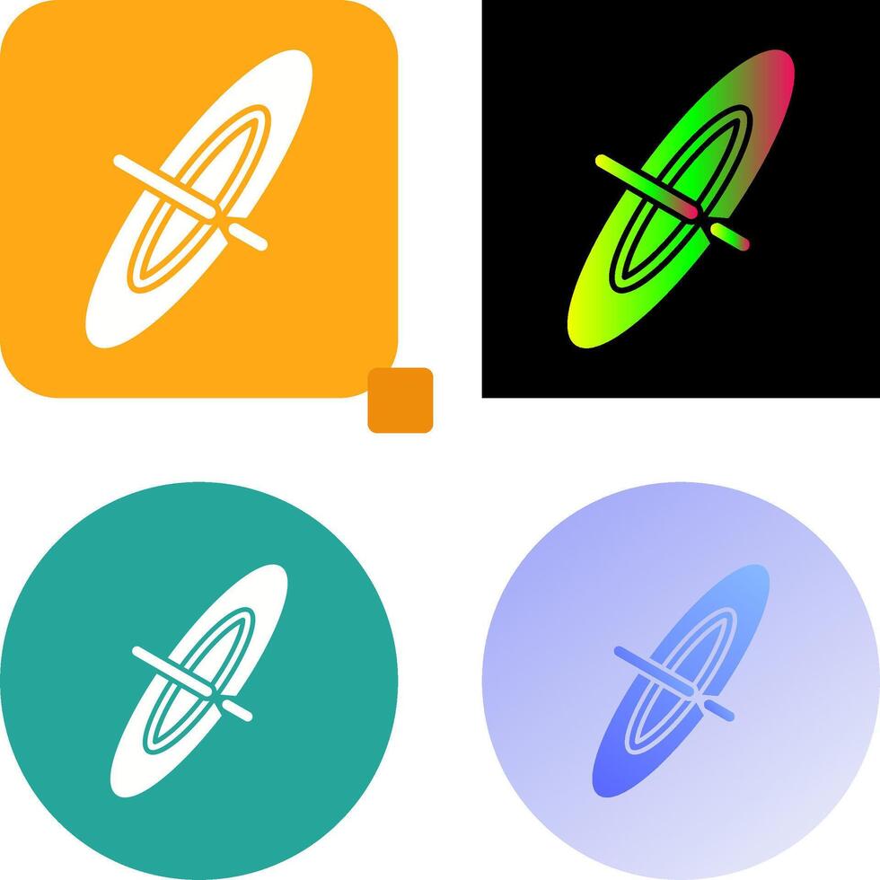 Black Hole Icon Design vector