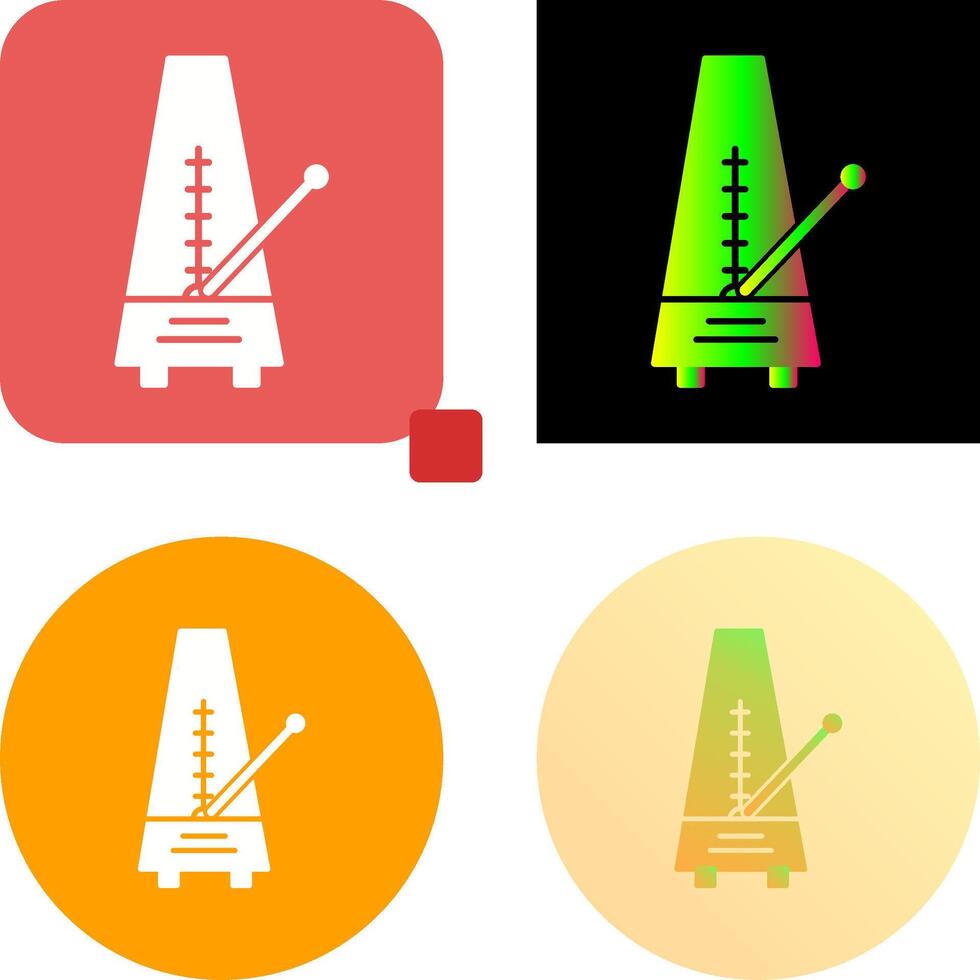 Metronome Icon Design vector