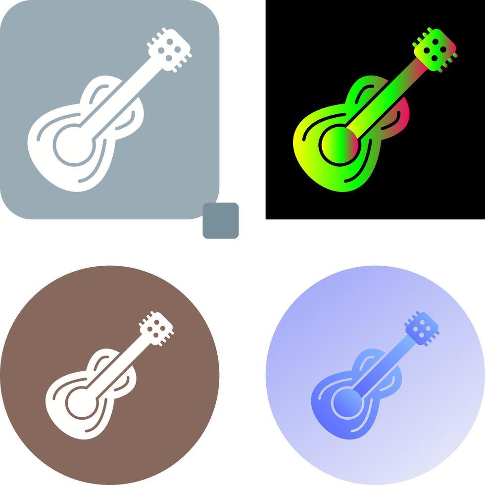 Guitar Icon Design vector