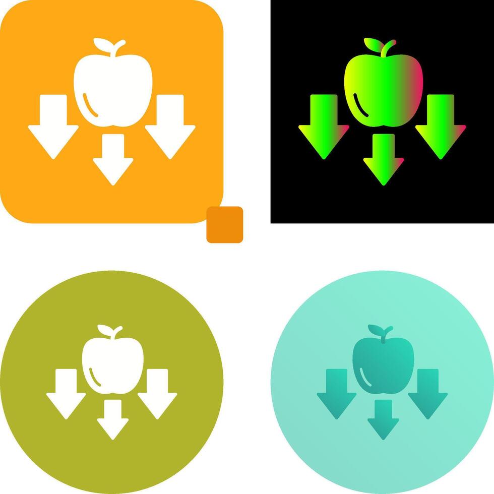 Gravity Icon Design vector
