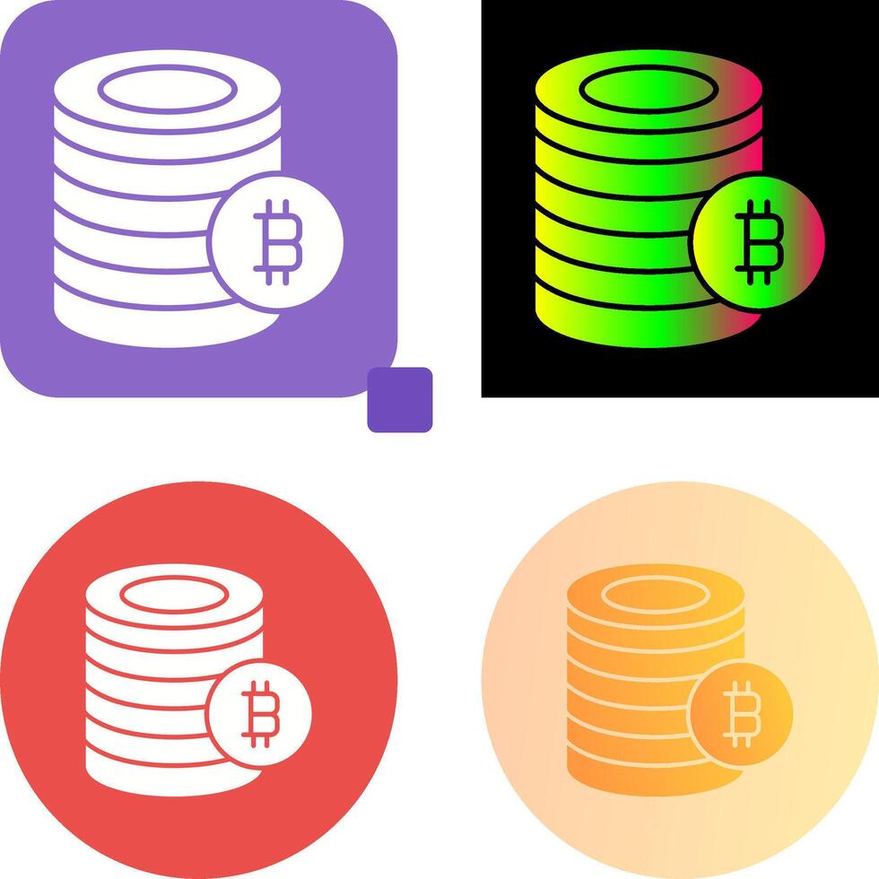 Coins Icon Design vector