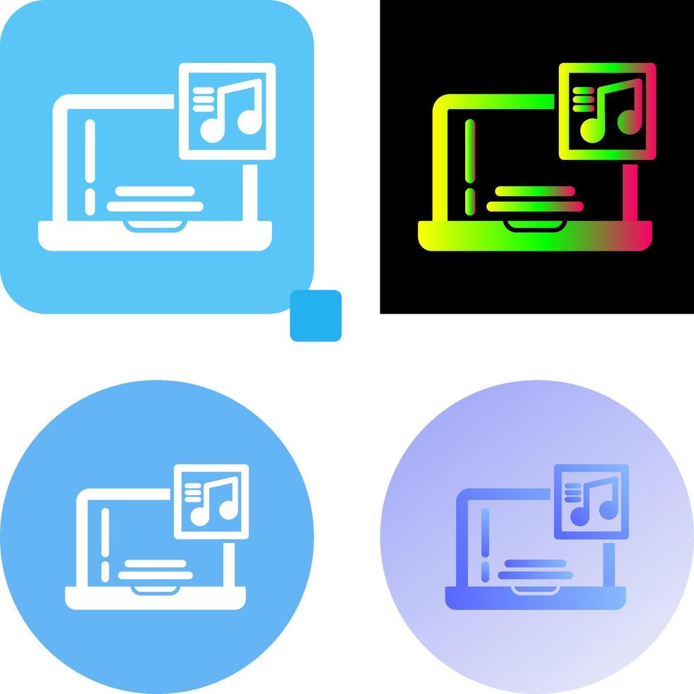 Music Icon Design vector