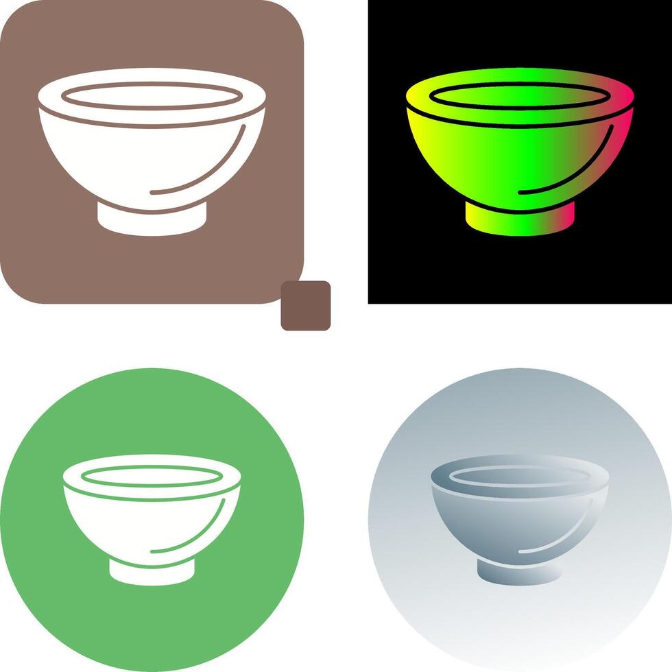 Bowl Icon Design vector