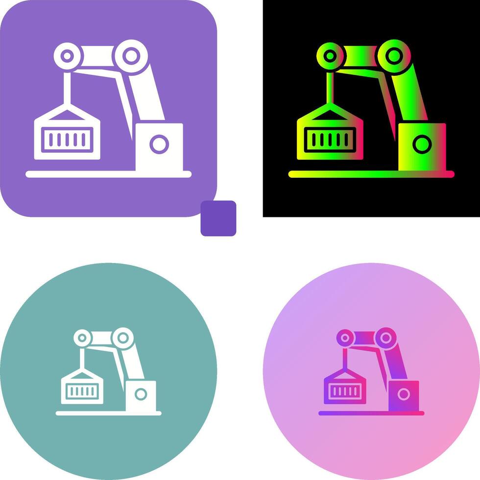 Crane Icon Design vector