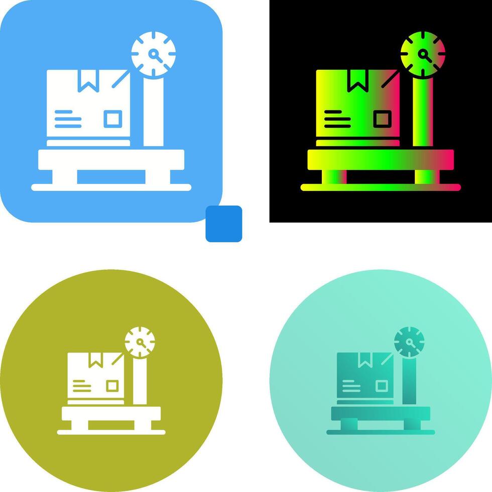 Weight Icon Design vector