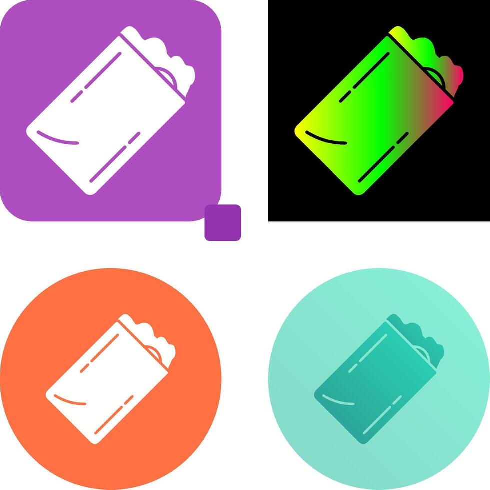 Kebab Icon Design vector