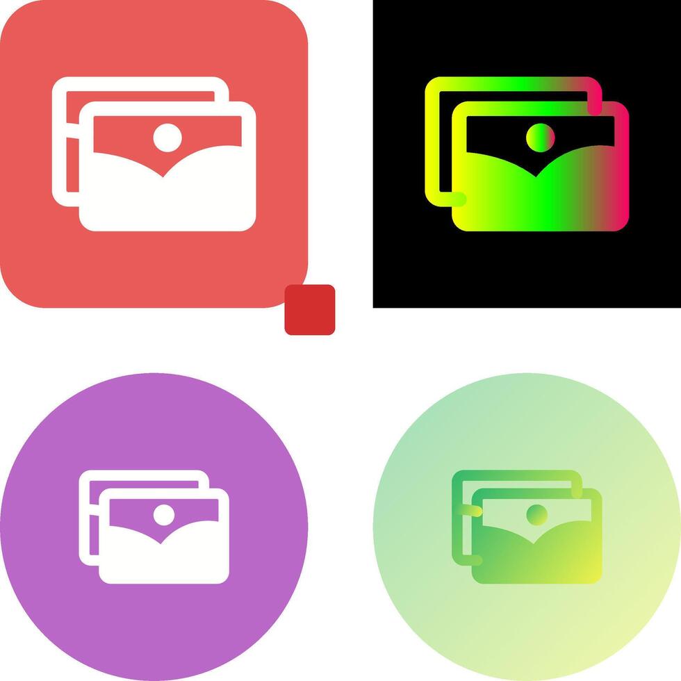 Photograph Icon Design vector