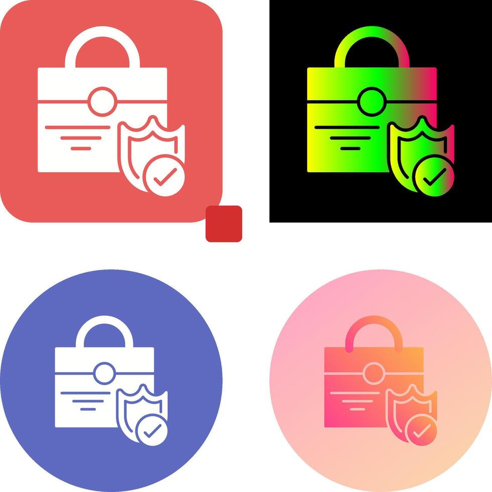 Protection Icon Design vector