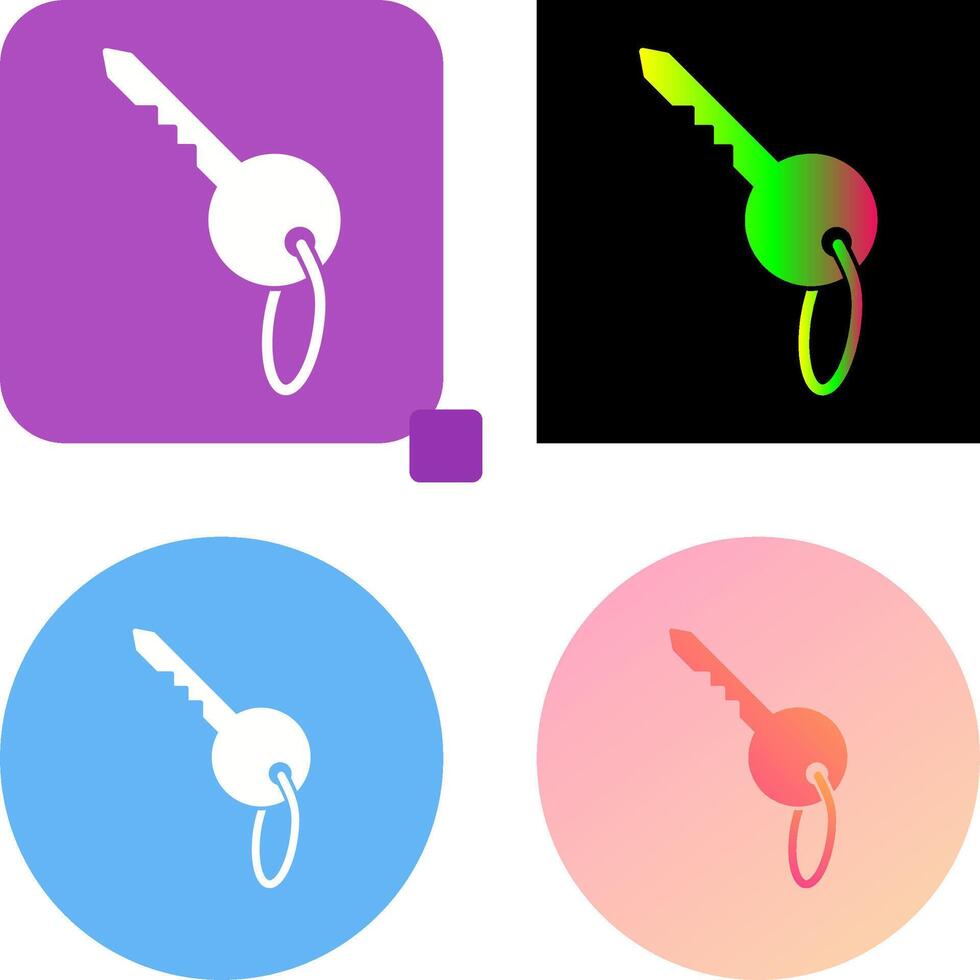 Key Icon Design vector