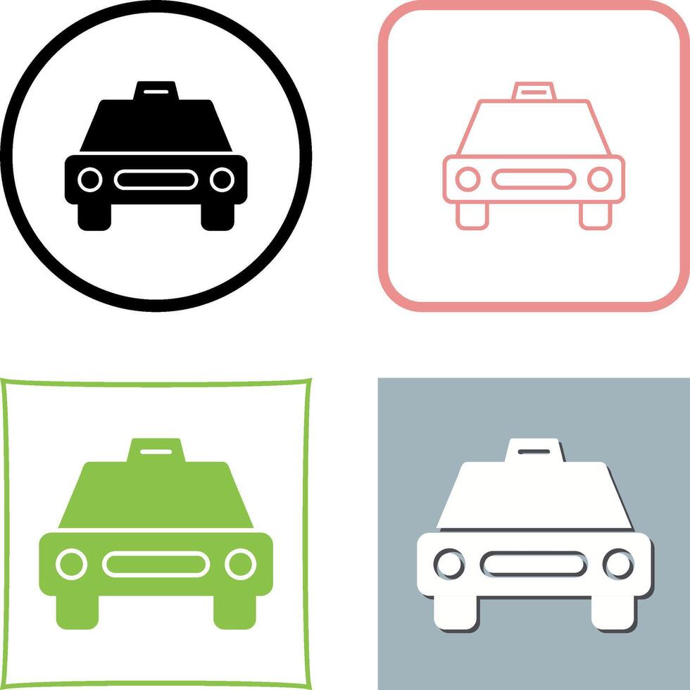 Cab Icon Design vector