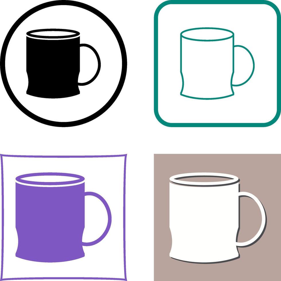 Coffee Cup Icon Design vector