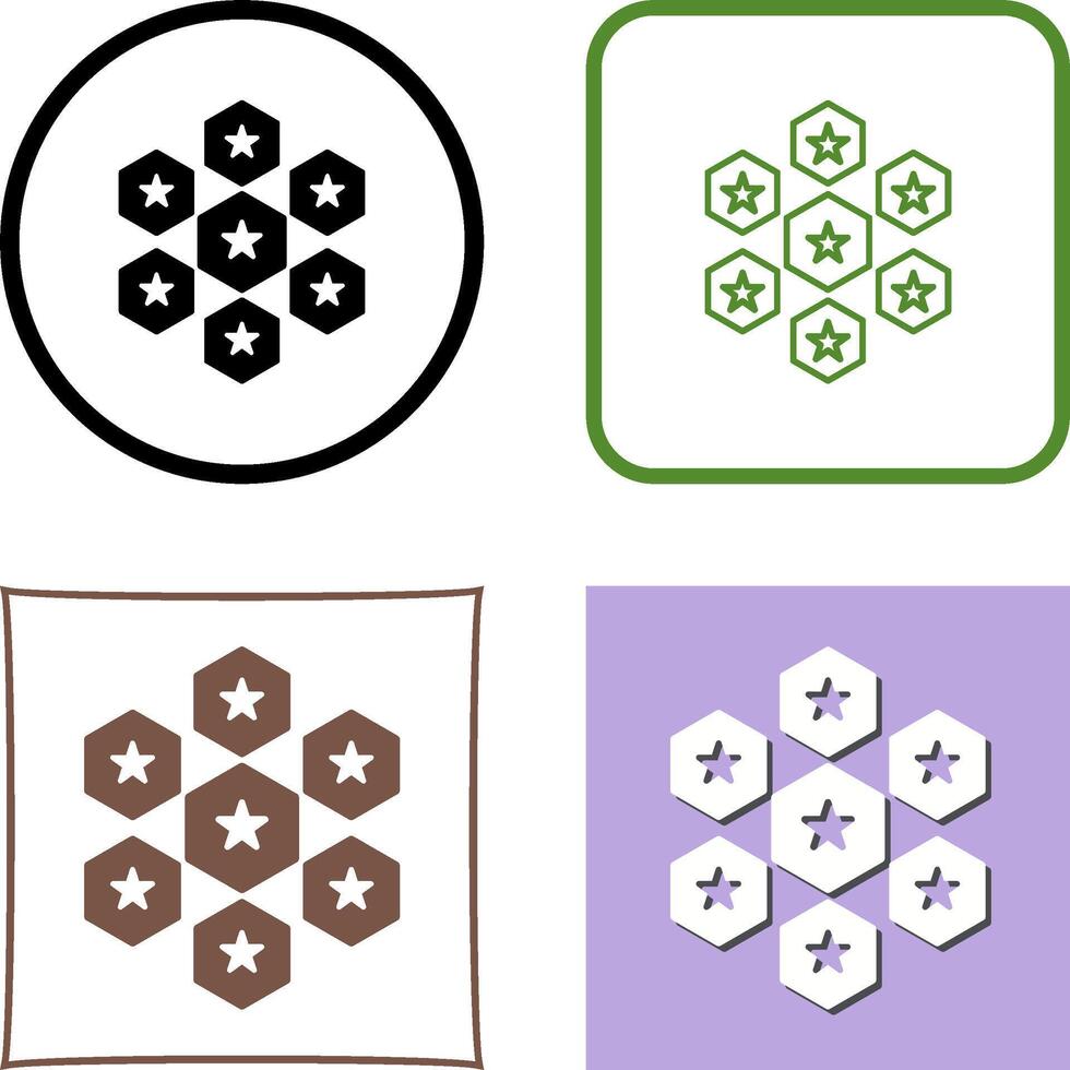 Unique Reputation Management Icon Design vector