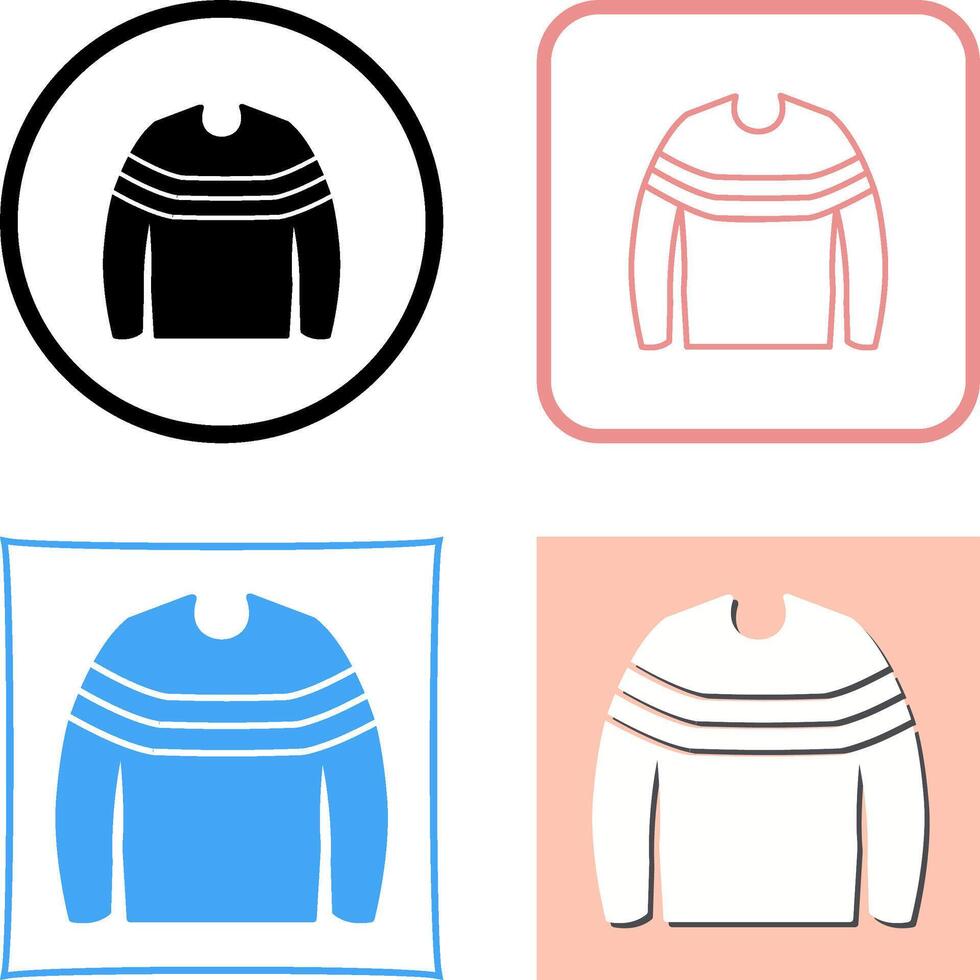 Sweater Icon Design vector