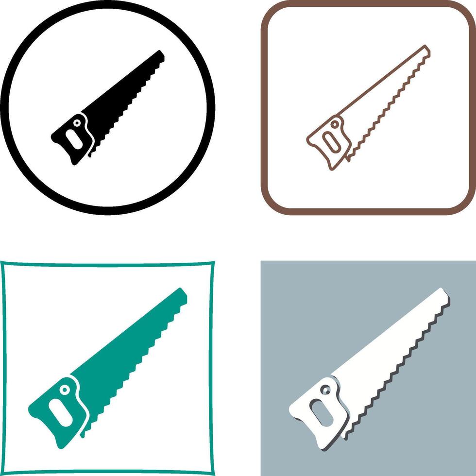 Saw Icon Design vector
