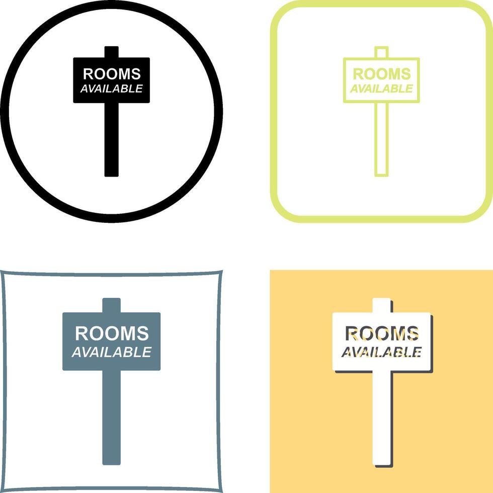 Rooms Icon Design vector