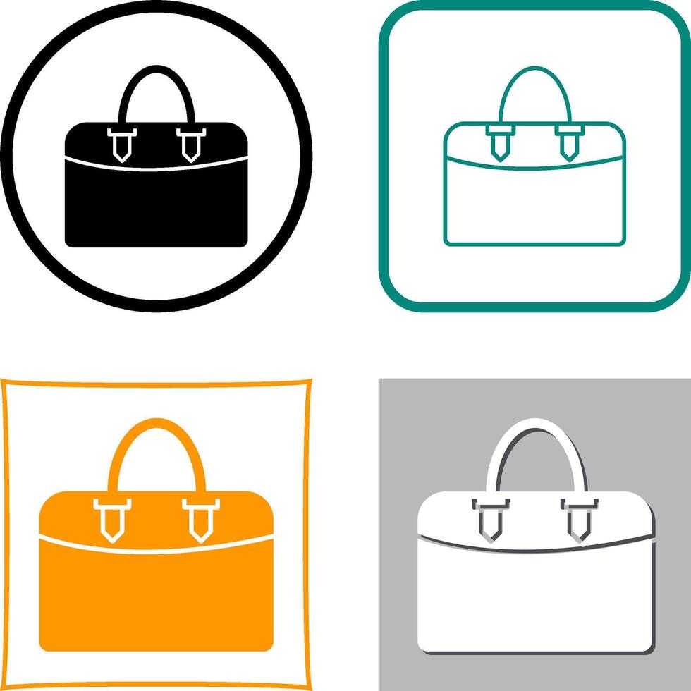 Unique Case Icon Design vector