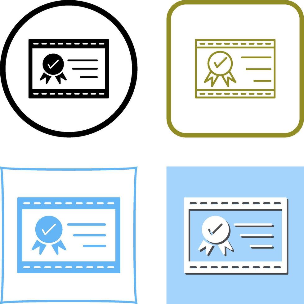 Unique Quality Assurance Icon Design vector