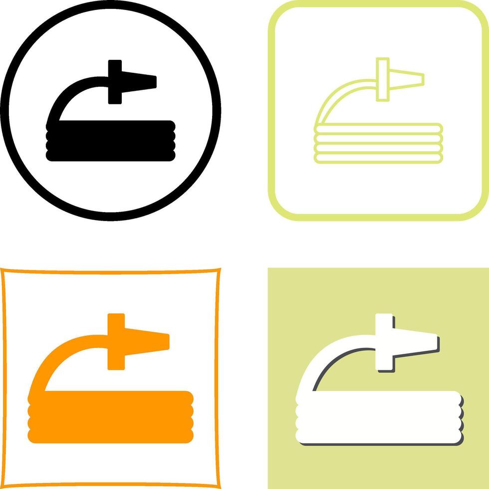 Unique Hose Icon Design vector