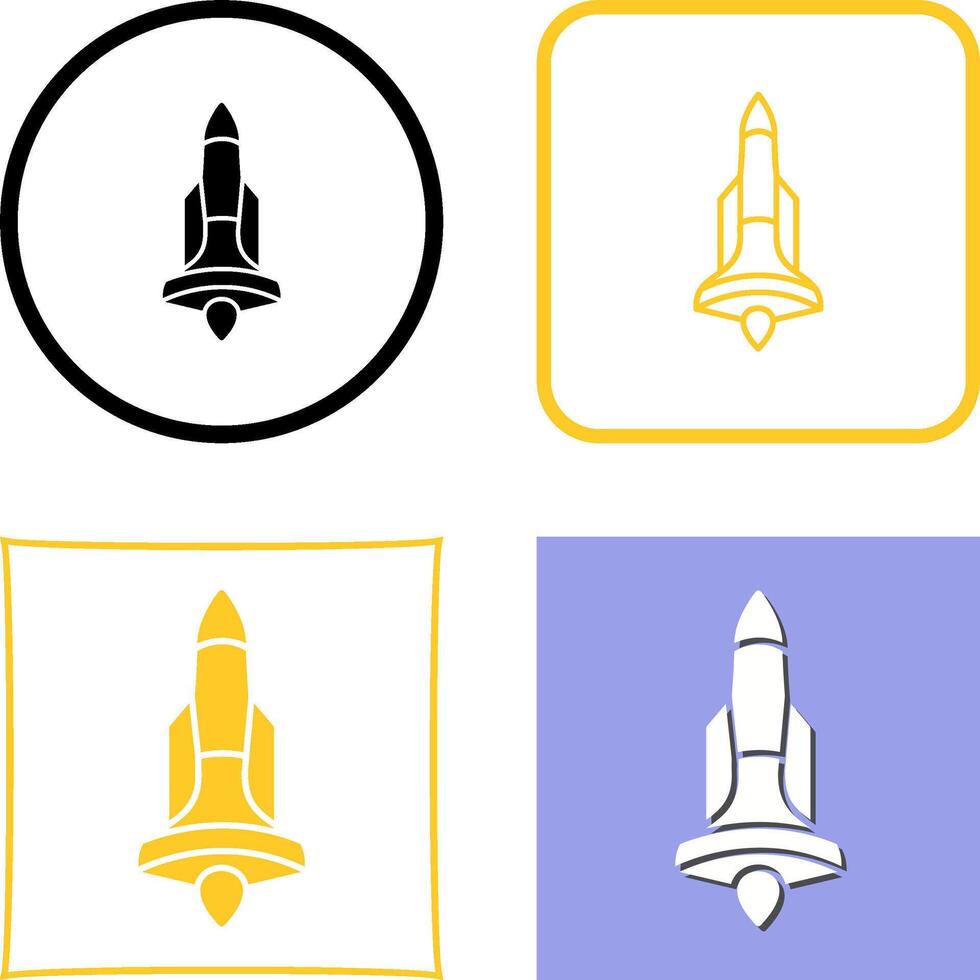 Rocket Icon Design vector