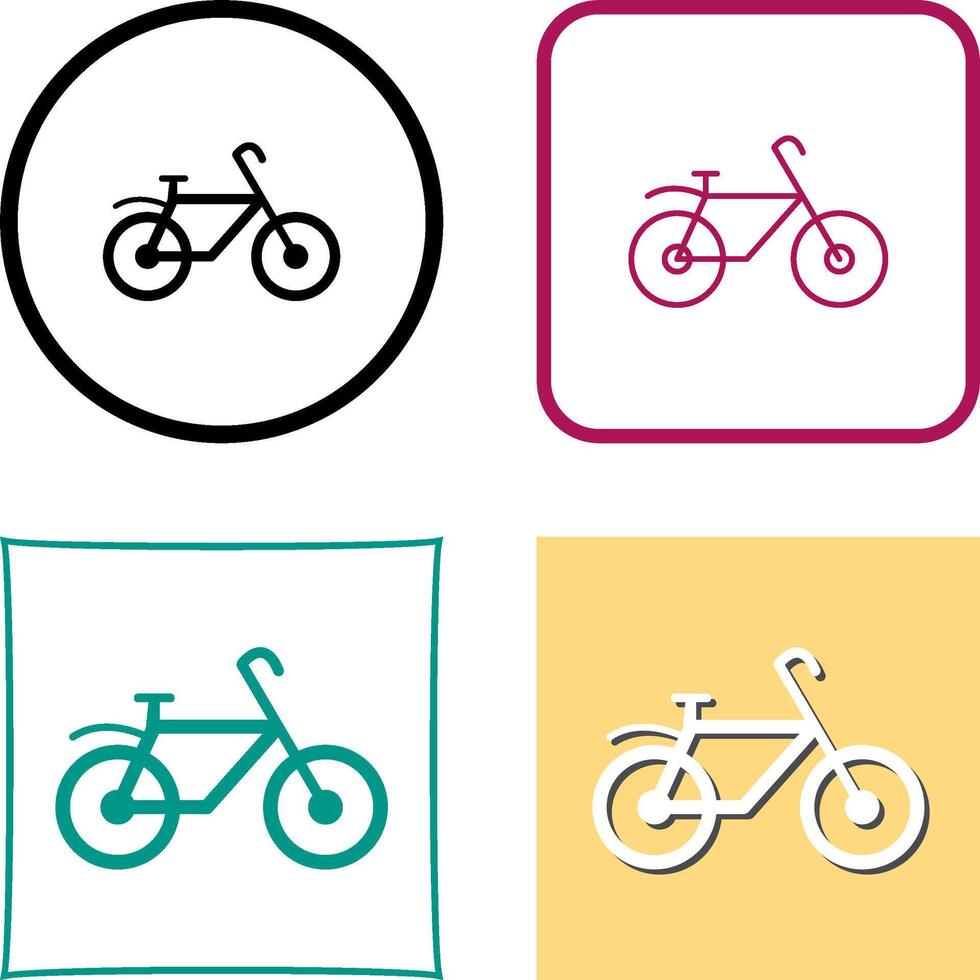 Bicycle Icon Design vector