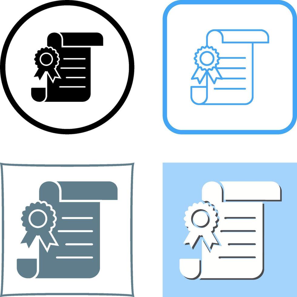 Legal Paper Icon Design vector